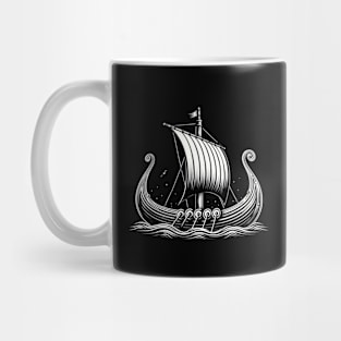 Viking Longship: Voyage Through Time Mug